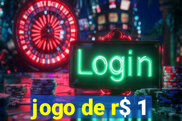 jogo de r$ 1